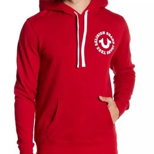 red true religion hoodie